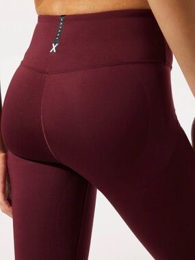 Savage x Fenty NWT Locked & Lifted HW Wine Night Purple Compressive Panels Large